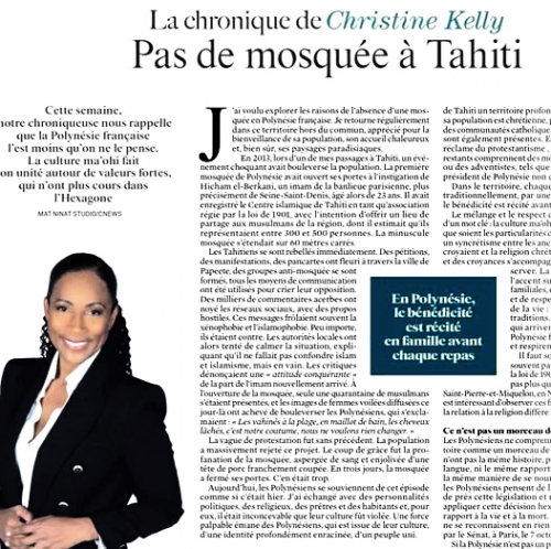 Le peuple Polynésien a  toute installation de Mosquée à Tahiti..jpg