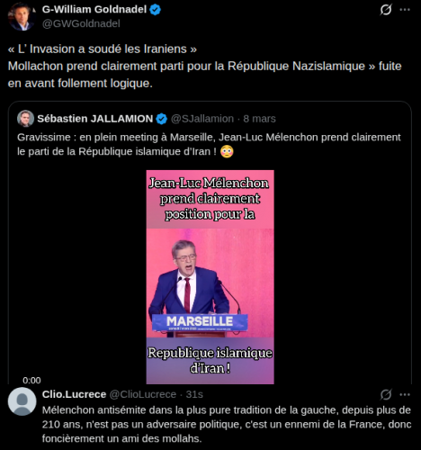 Islamo-gauchisme, ISLAMISME, INQUISITION_MUSULMANE,Mélenchon