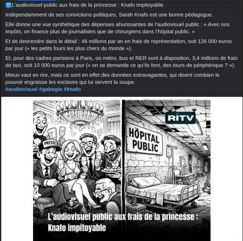 SARAH-KNAFO,AUDIOVISUEL-PUBLIC